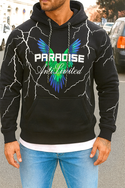Bluza PARADISE, Kolor : czarny, IVET.PL - Modna odzież