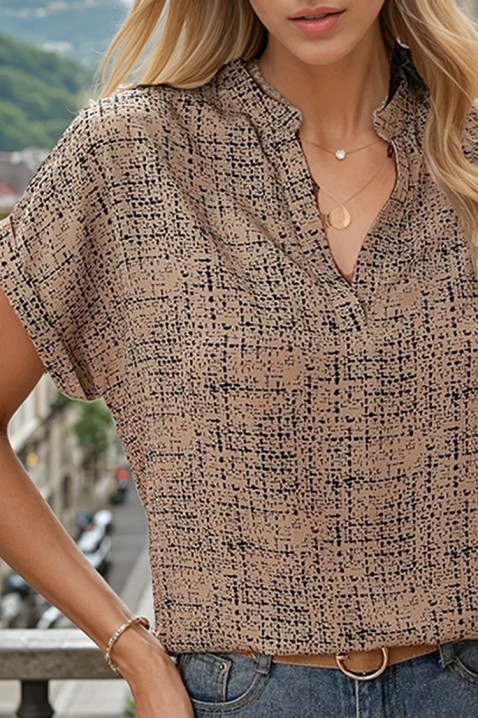 Bluzka AZURENA BEIGE, Kolor :  beżowy, IVET.PL - Modna odzież