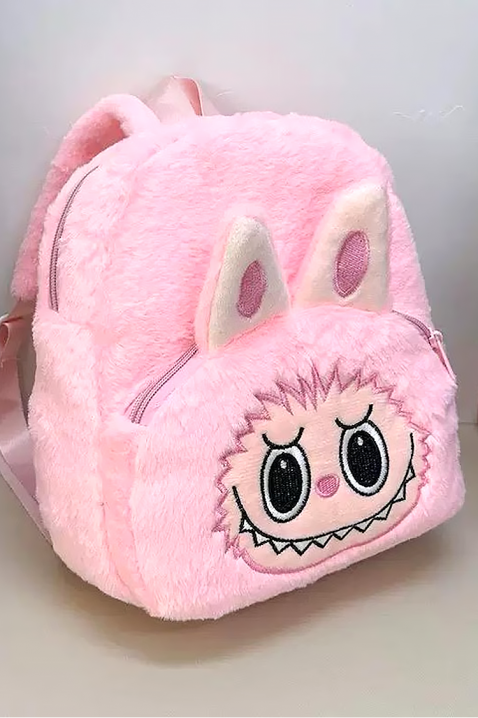 Plecak 3D LABUBU SMILE, Kolor : różowy, IVET.PL - Modna odzież