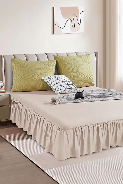 Narzuta na łóżko BENJILFA BEIGE 200х220 cm, Kolor :  beżowy, IVET.PL - Modna odzież