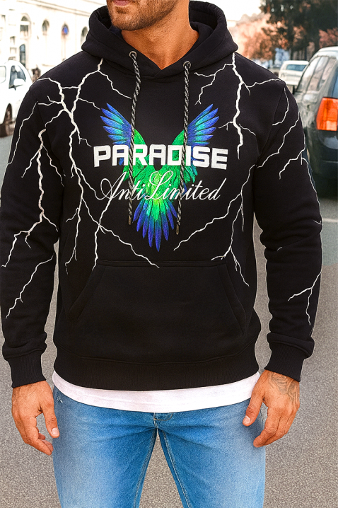 Bluza PARADISE, Kolor : czarny, IVET.PL - Modna odzież