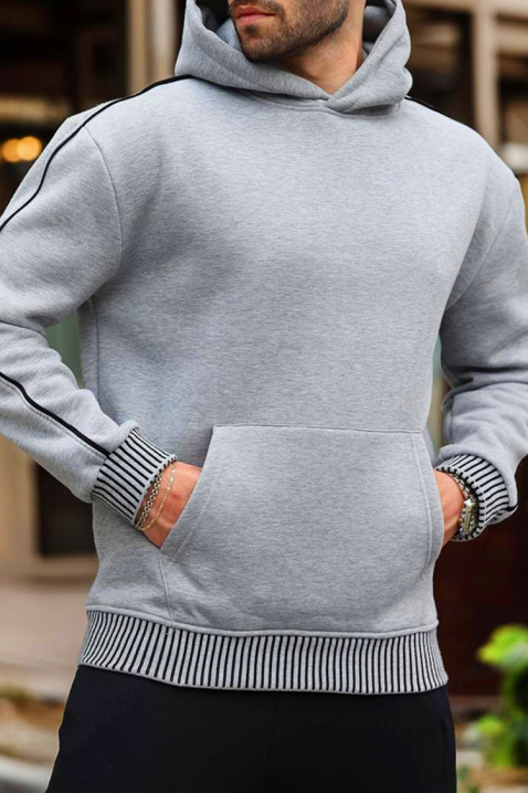 Bluza BOTEZO GREY, Kolor : szary, IVET.PL - Modna odzież