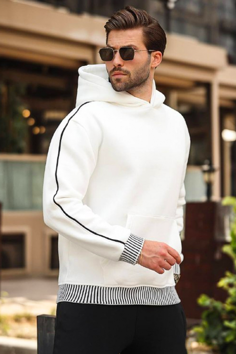 Bluza BOTEZO WHITE, Kolor : biały, IVET.PL - Modna odzież