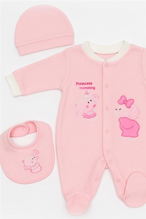 Komplet BEBELAND PINK, Kolor : różowy, IVET.PL - Modna odzież