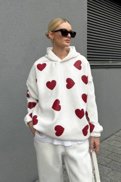 Bluza HANTENA WHITE, Kolor : biały, IVET.PL - Modna odzież