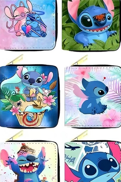 Portmonetka STITCH CASH, Kolor : wielokolorowy, IVET.PL - Modna odzież