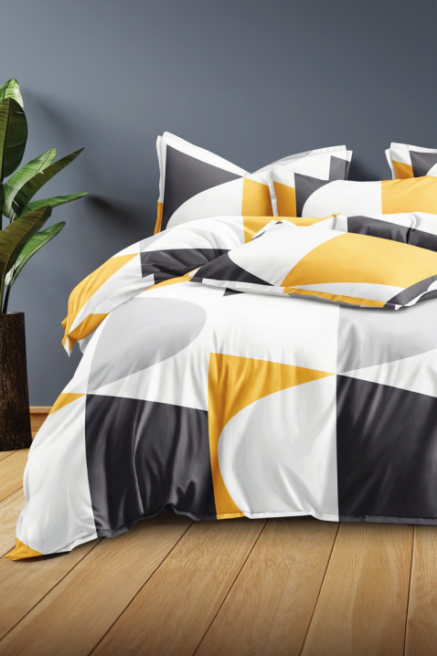 Komplet pościeli ZERDOLMA 160x200 cm bawełna - 4 elementy, Kolor : wielokolorowy, IVET.PL - Modna odzież