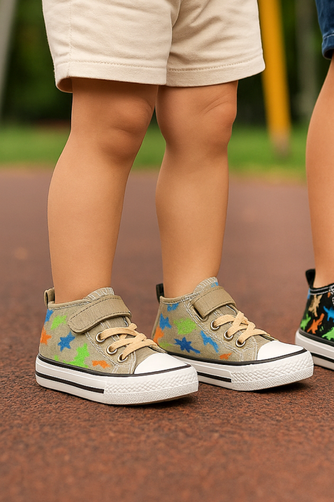 Trampki DINOSTEP KHAKI, Kolor : khaki, IVET.PL - Modna odzież
