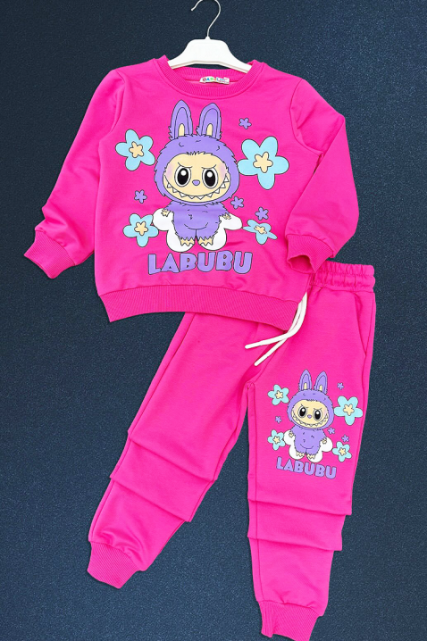 Komplet LABUBU GIRLY, Kolor : fuksja, IVET.PL - Modna odzież