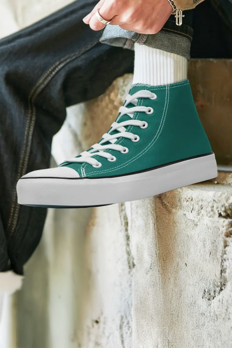 Trampki BONVERSO GREEN, Kolor : zielony, IVET.PL - Modna odzież