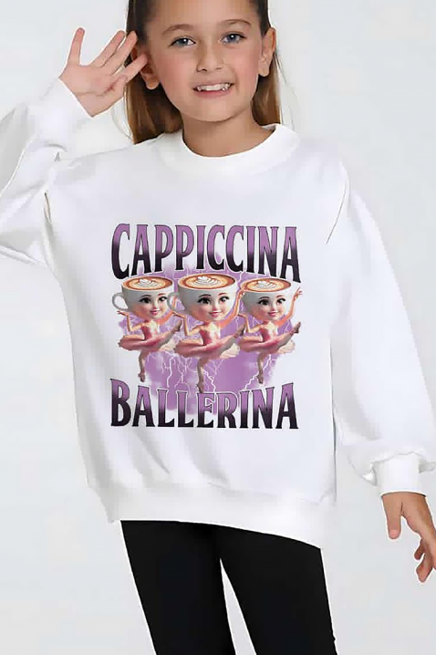 Bluzka CAPPUCCINA, Kolor : biały, IVET.PL - Modna odzież