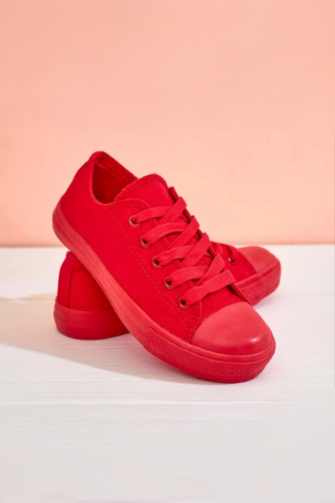 Trampki LEONEO RED, Kolor : czerwony, IVET.PL - Modna odzież