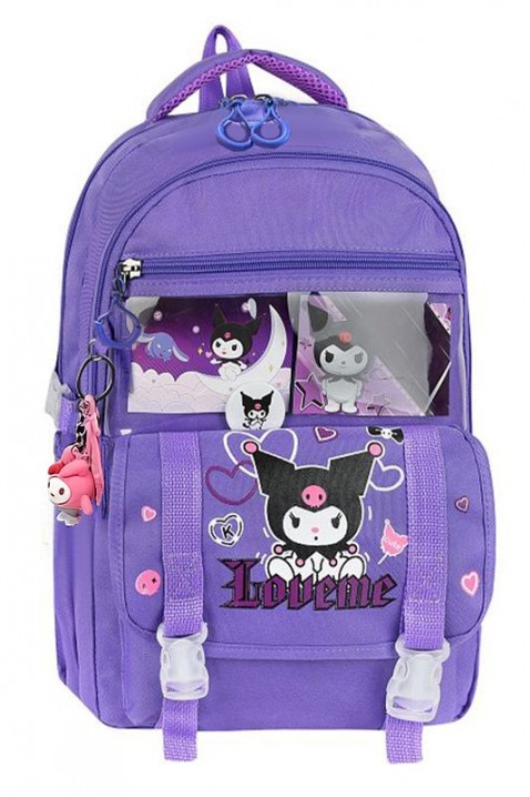 Plecak LOVEME PURPLE, Kolor : fioletowy, IVET.PL - Modna odzież