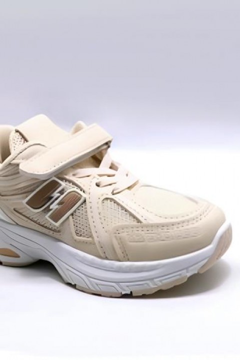 Sneakersy MLANESO BEIGE, Kolor :  beżowy, IVET.PL - Modna odzież