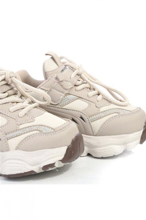 Sneakersy GROVELZO BEIGE, Kolor :  beżowy, IVET.PL - Modna odzież