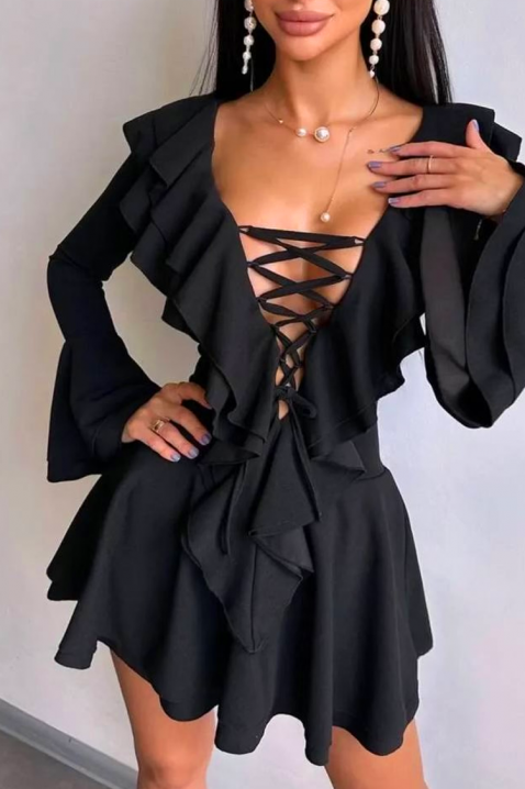 Sukienka ZARMOLDA BLACK, Kolor : czarny, IVET.PL - Modna odzież