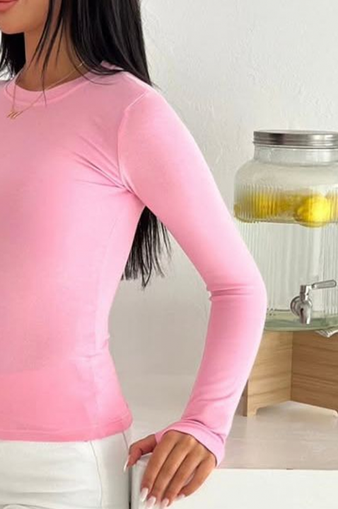 Bluzka GRALFERZA PINK, Kolor : różowy, IVET.PL - Modna odzież