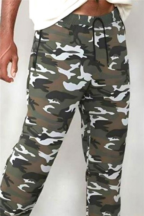Spodnie CAMEFO KHAKI, Kolor : khaki, IVET.PL - Modna odzież
