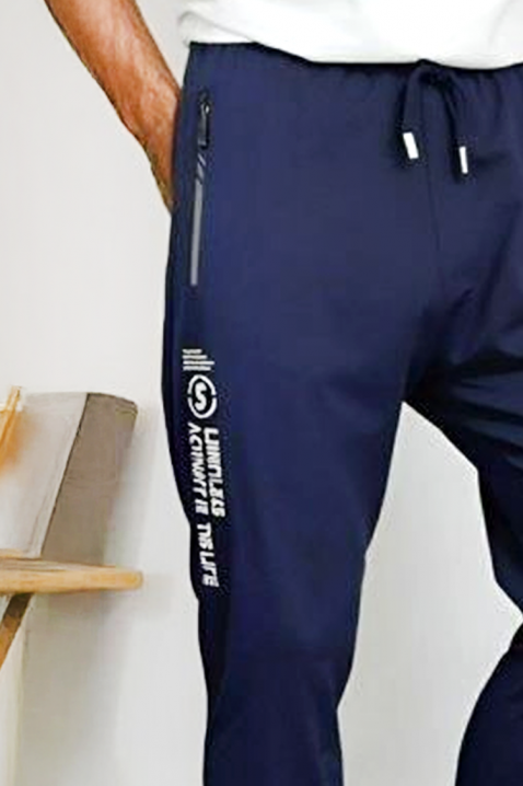Spodnie JERINO NAVY, Kolor : granatowy, IVET.PL - Modna odzież