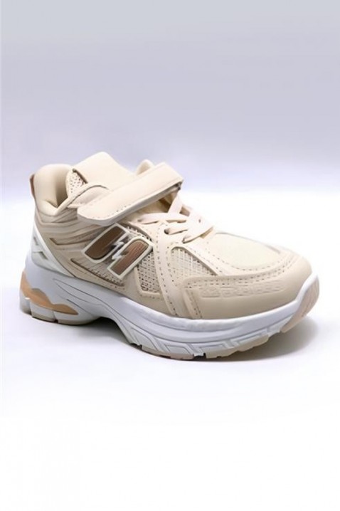 Sneakersy MLANESO BEIGE, Kolor :  beżowy, IVET.PL - Modna odzież