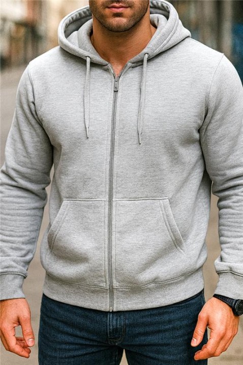 Bluza NARJELO GREY, Kolor : szary, IVET.PL - Modna odzież
