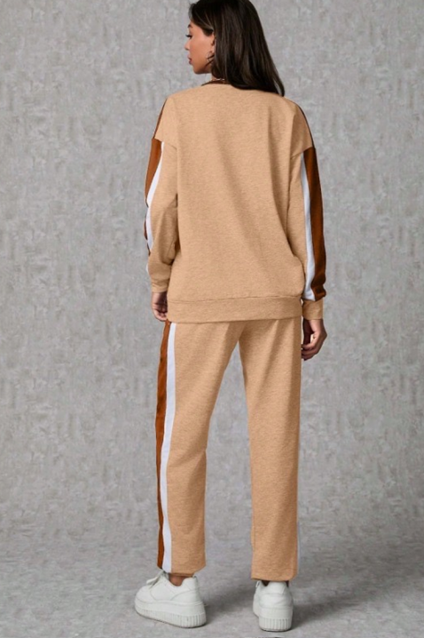 Komplet ZARMENZA BEIGE, Kolor :  beżowy, IVET.PL - Modna odzież