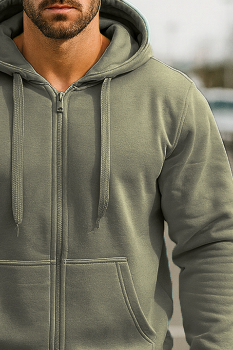 Bluza LEFERO KHAKI, Kolor : khaki, IVET.PL - Modna odzież