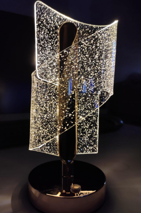 Lampa stołowa DENTOLJA, Kolor : złoty, IVET.PL - Modna odzież