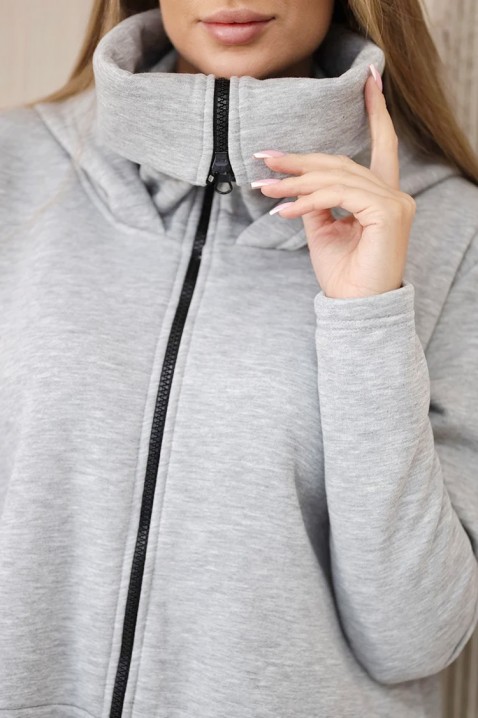Sukienka RENETANA GREY, Kolor : szary, IVET.PL - Modna odzież