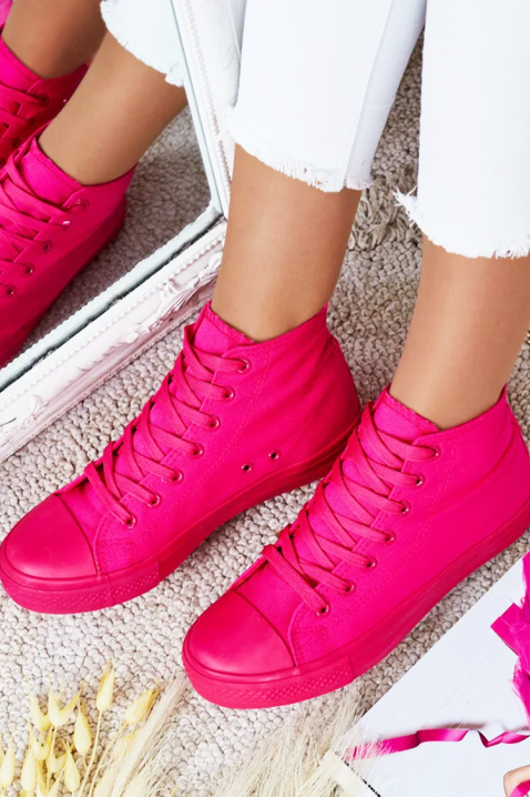 Trampki GLAMONZI PINK, Kolor : różowy, IVET.PL - Modna odzież