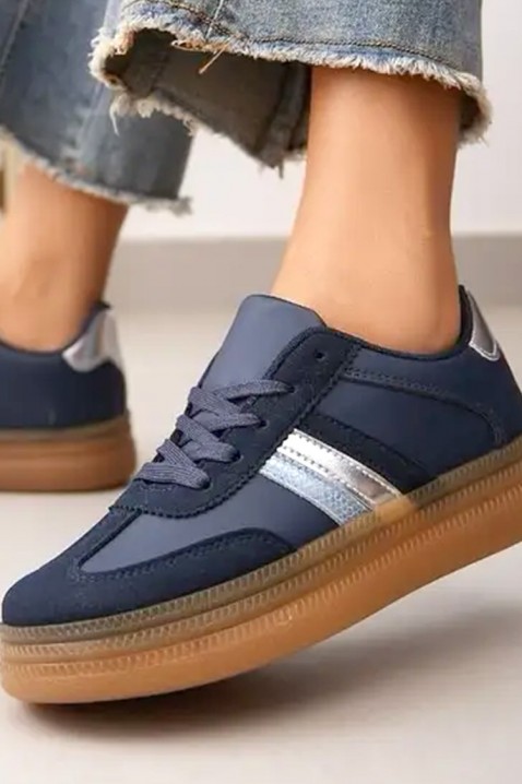 Tenisówki SIOTERA NAVY, Kolor : granatowy, IVET.PL - Modna odzież