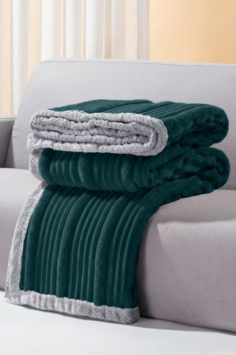 Koc JERLONDA GREEN 200x220 cm, Kolor : zielony, IVET.PL - Modna odzież