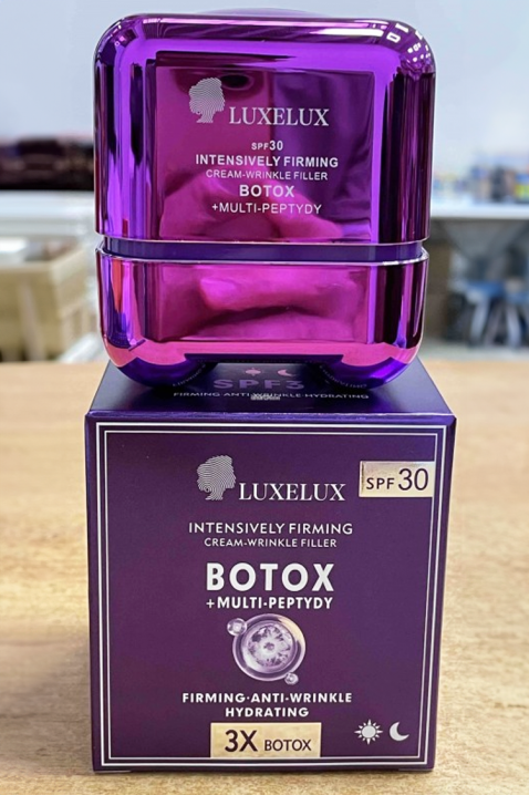 Krem przeciwzmarszczkowy LUXELUX SPF 30 Anti-Wrinkle Cream BOTOXIVET.PL - Modna odzież