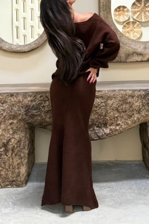 Komplet TRENDILANA BROWN, Kolor : brązowy, IVET.PL - Modna odzież