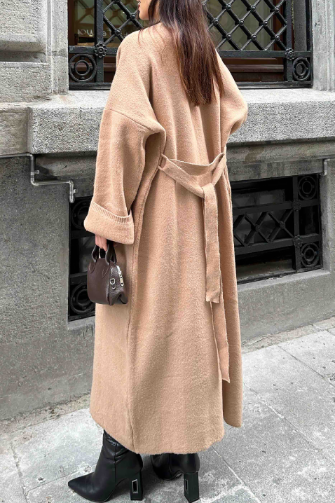Kardigan BRALONDA BEIGE, Kolor :  beżowy, IVET.PL - Modna odzież