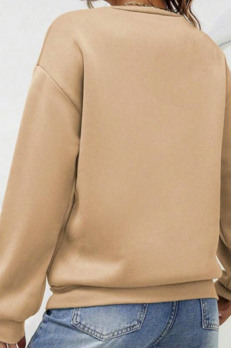 Bluzka BRENOLZA BEIGE, Kolor :  beżowy, IVET.PL - Modna odzież