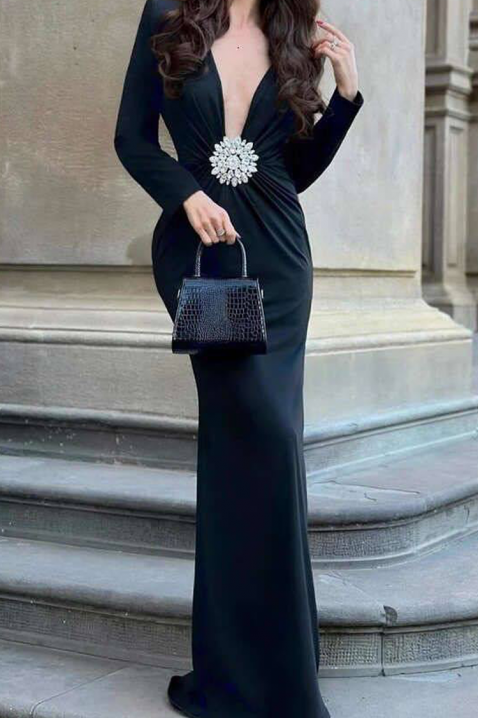 Sukienka GRAZILIA - Długie sukienki | Ivet.PL Sukienka GRAZILIA, Kolor : czarny, IVET.PL - Modna odzież