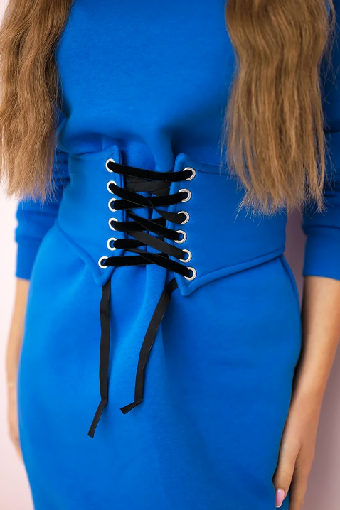 Sukienka DIMANZA BLUE - Krótkie sukienki | Ivet.PL Sukienka DIMANZA BLUE, Kolor : chabrowy, IVET.PL - Modna odzież