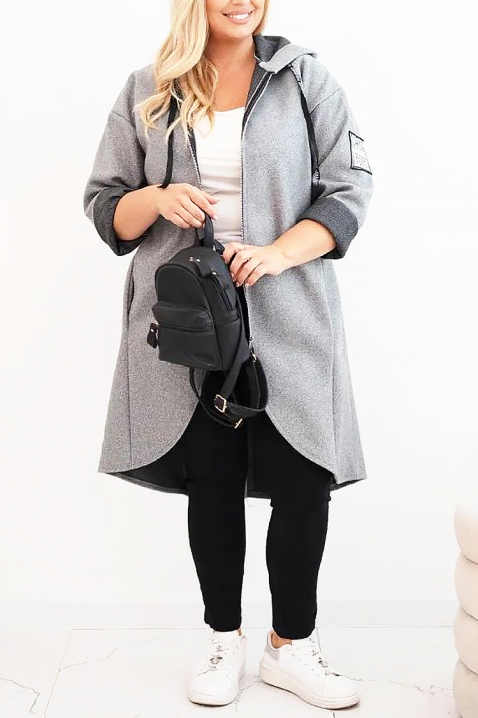 Bluza MAKREZA GREY, Kolor : szary, IVET.PL - Modna odzież