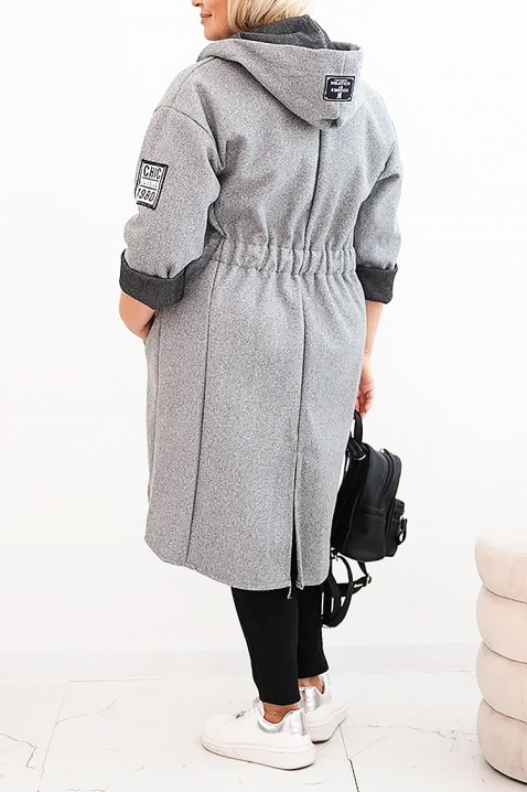 Bluza MAKREZA GREY, Kolor : szary, IVET.PL - Modna odzież