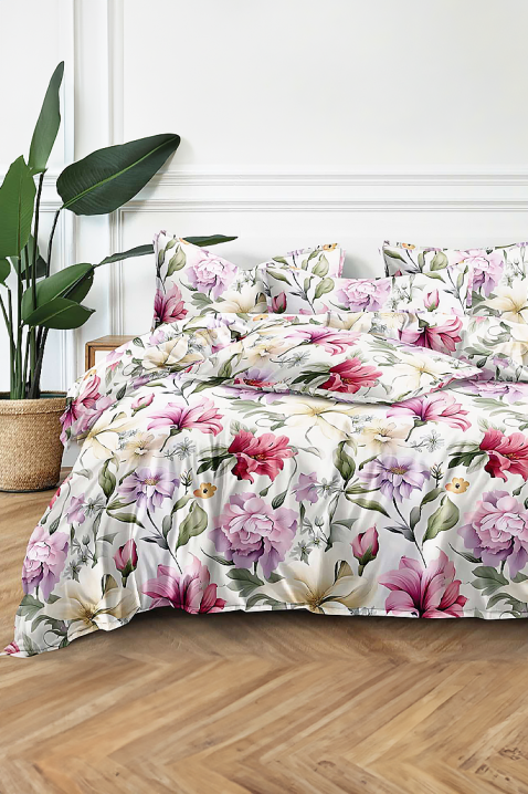 Komplet pościeli ILOMENFA 180x200 cm bawełna - 3 elementy, Kolor : wielokolorowy, IVET.PL - Modna odzież