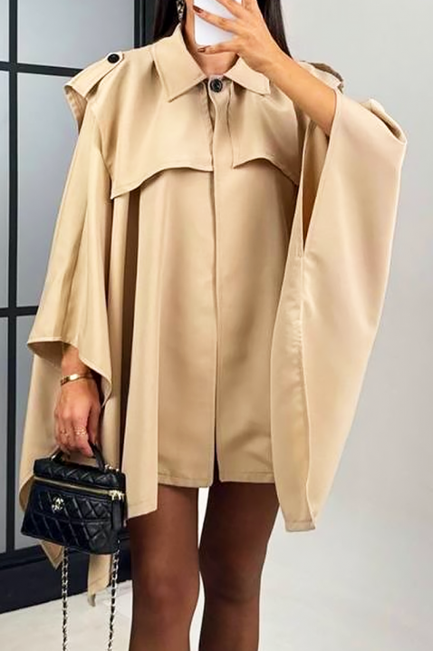 Kurtka FREYANA BEIGE, Kolor :  beżowy, IVET.PL - Modna odzież