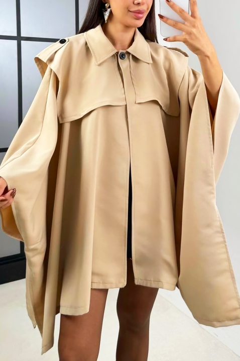 Kurtka FREYANA BEIGE, Kolor :  beżowy, IVET.PL - Modna odzież