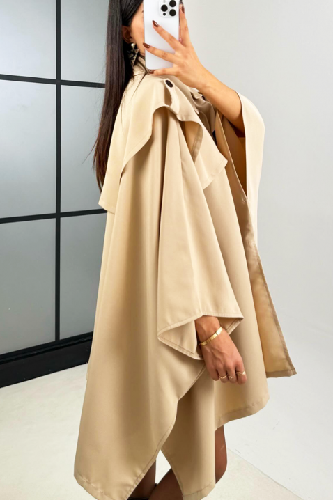 Kurtka FREYANA BEIGE, Kolor :  beżowy, IVET.PL - Modna odzież