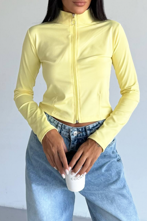 Bluza FIOHENA YELLOW, Kolor : żółty, IVET.PL - Modna odzież