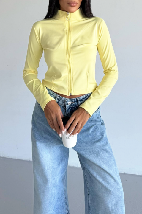 Bluza FIOHENA YELLOW, Kolor : żółty, IVET.PL - Modna odzież