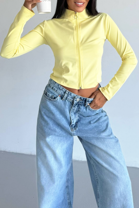 Bluza FIOHENA YELLOW, Kolor : żółty, IVET.PL - Modna odzież