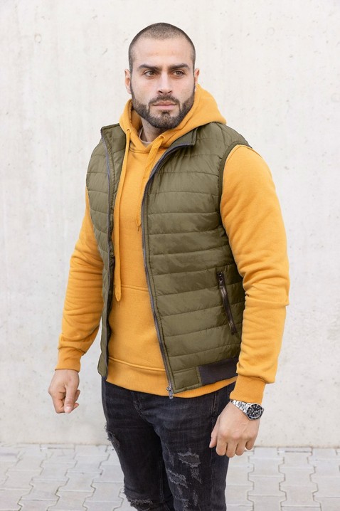 Kamizelka JEREMY KHAKI, Kolor : khaki, IVET.PL - Modna odzież