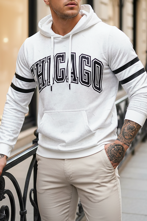Bluza RELZEN WHITE, Kolor : biały, IVET.PL - Modna odzież