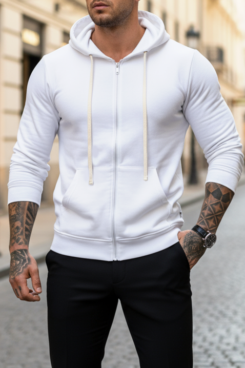 Bluza VONTEZO WHITE, Kolor : biały, IVET.PL - Modna odzież